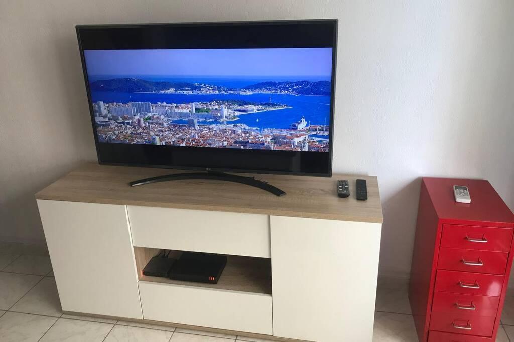 Studio Meuble Climatise Toulon Mourillon Bord De Mer Exterior foto